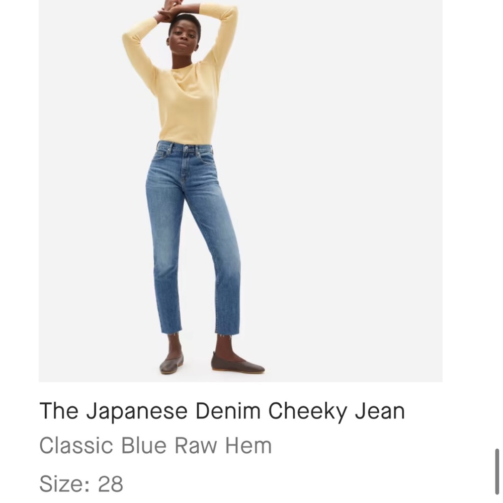 Everlane Cheeky Jean - Size 28